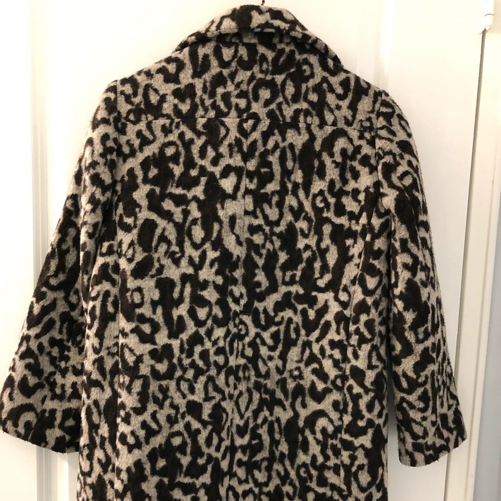 Ann Taylor Animal Print Jacket Petite XXSP - Picture 3 of 3